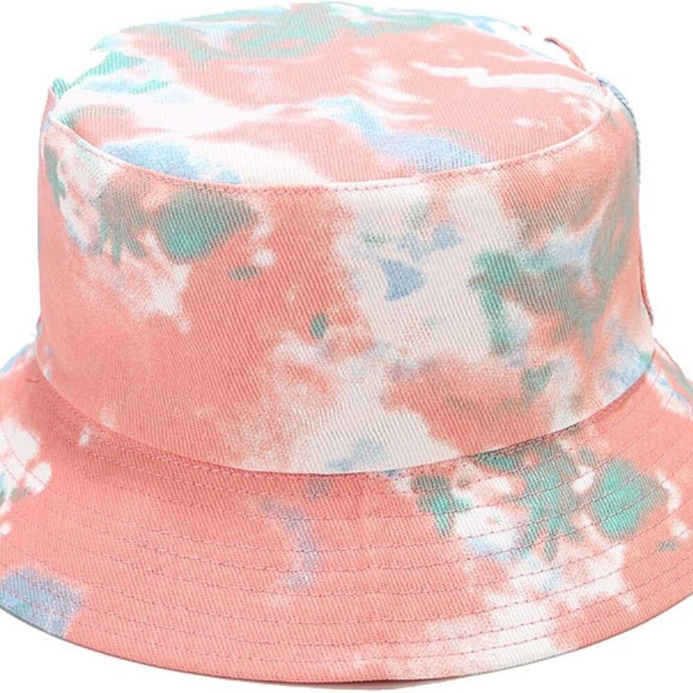 Unisex Print Double-Side-Wear Reversible Bucket Hat